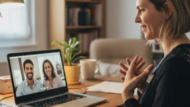 HypnoNaissance couple visio